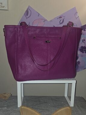Women's Plum Tote Bag by -Jewell Elegant Everyday Carry